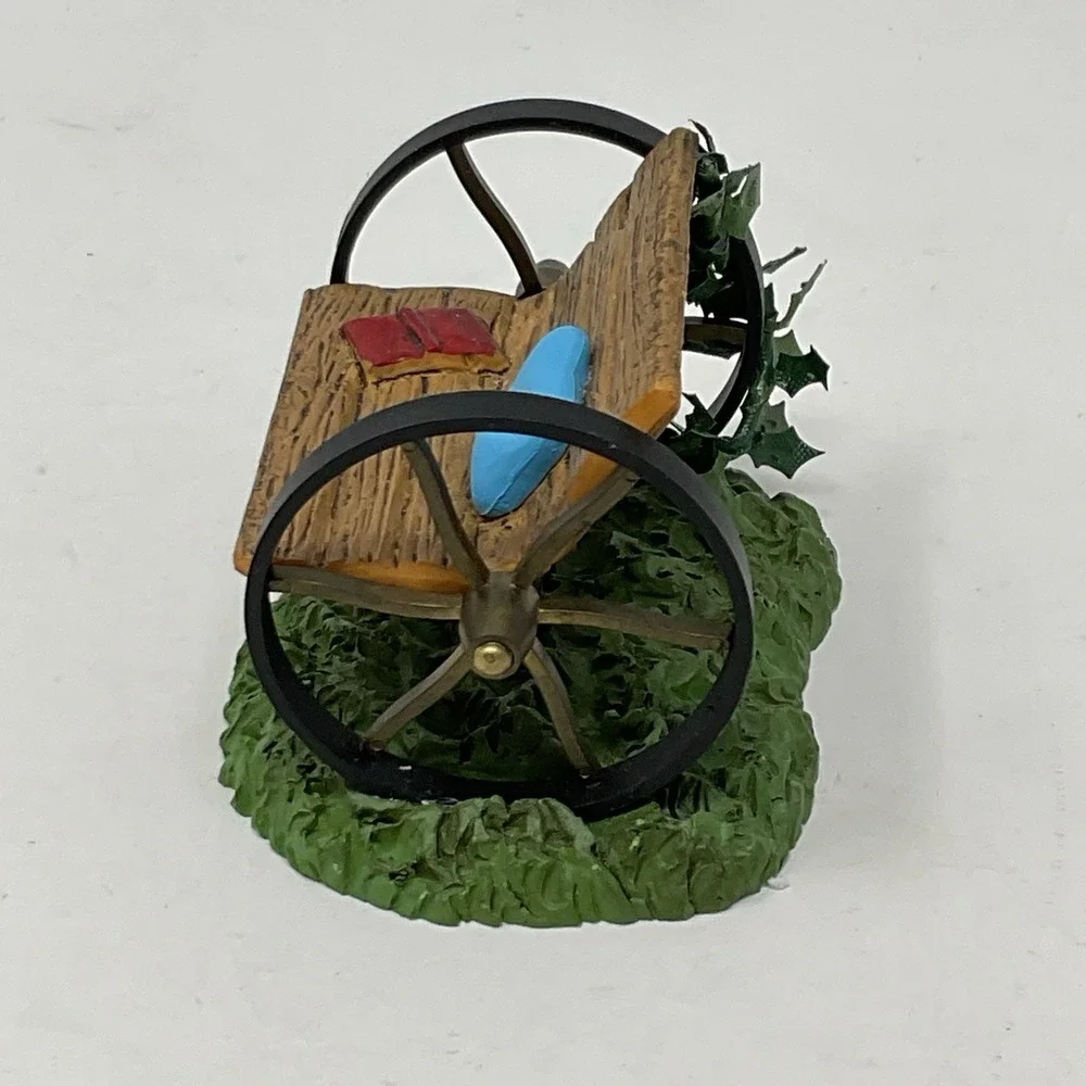 Dept 56 Village Accessories My Garden Bench 4030913 Christmas